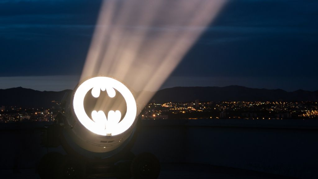 bat signal night light