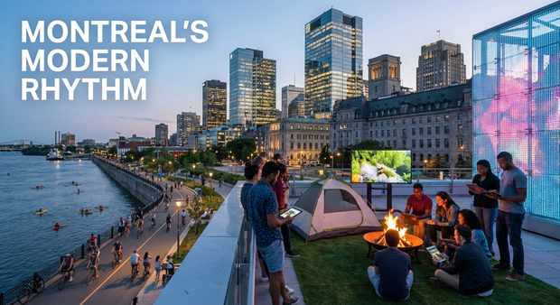 Montreal’s modern lifestyle